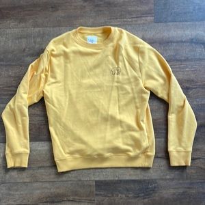 Yellow medium ivory Ella sweatshirt. Barely worn.